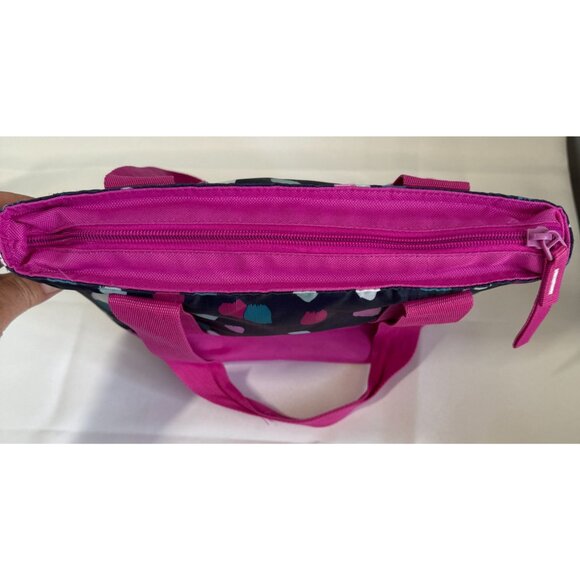 Arctic Zone Insulated Cooler 8 Can Capacity Fashion Tote Lunch Bag Zipper Pocket - Picture 6 of 9